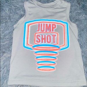 Okie Dokie cutoff tank top